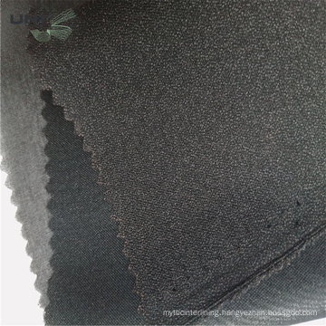 PA glue lining soft woven fusible collar shirt interlining